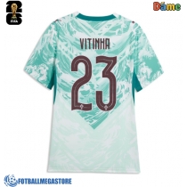 Fotballdrakt Dame Portugal Vitinha #23 Bortedrakt VM 2026 Kortermet